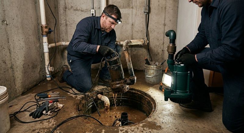 Sump Pump Installation