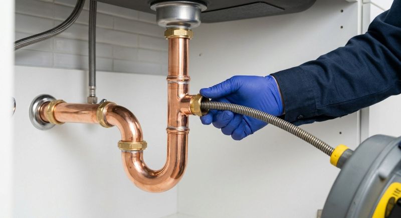 Drain Clog Blockage Clearing