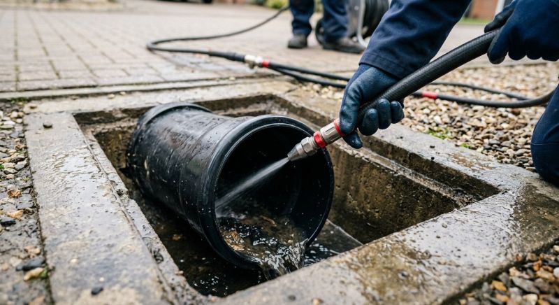 Drain Clog Blockage Clearing