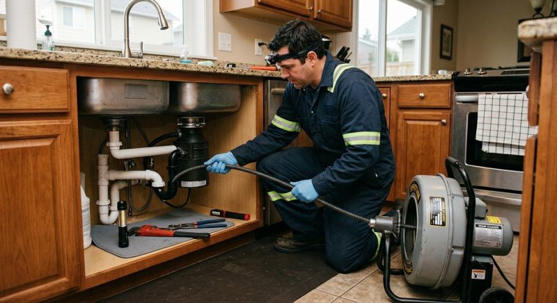 Drain Clog Blockage Clearing