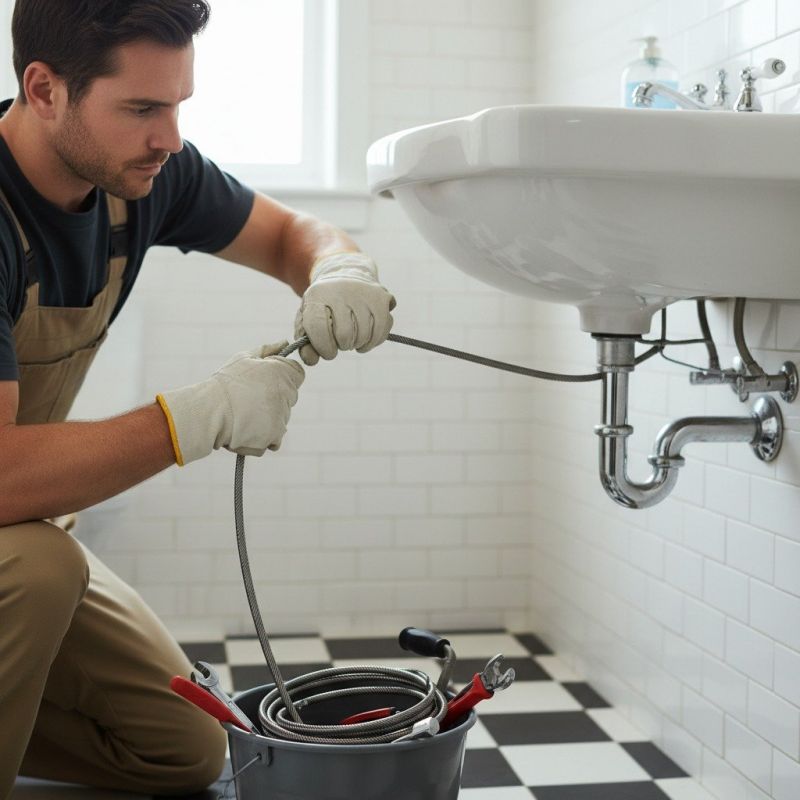 Drain Clog Blockage Clearing