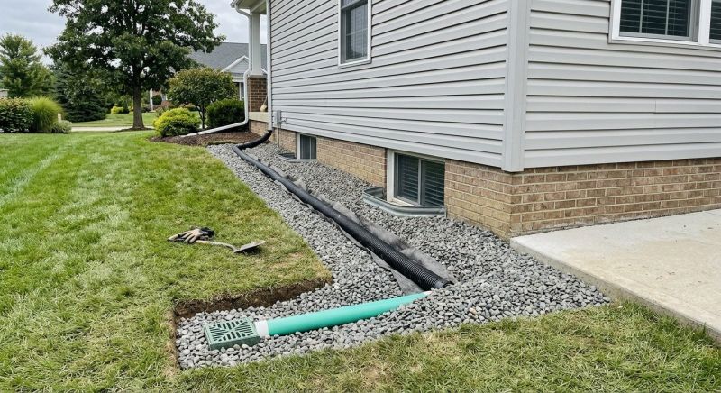 Interior Foundation Drains Installation