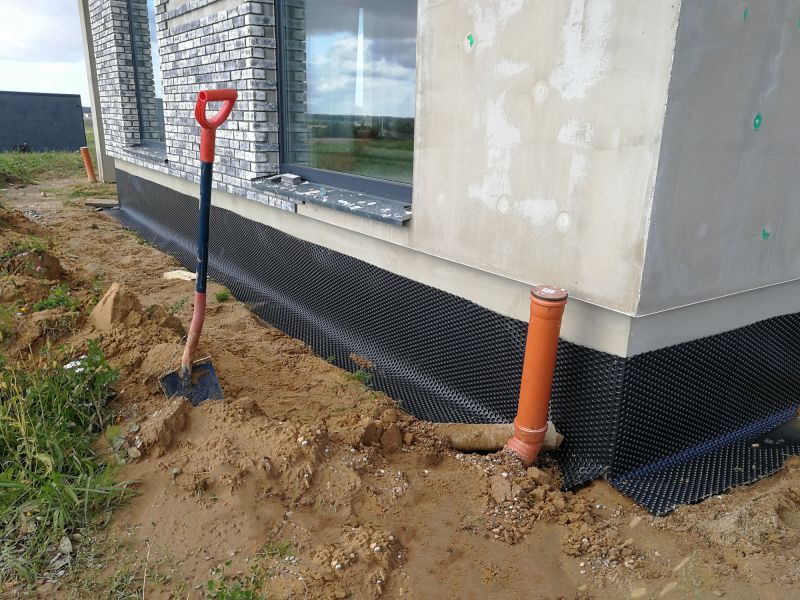 Interior Foundation Drains Installation
