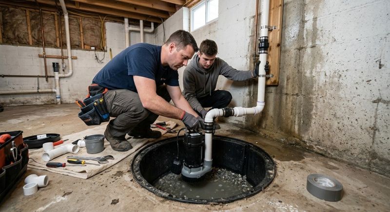 Sump Pump Installation
