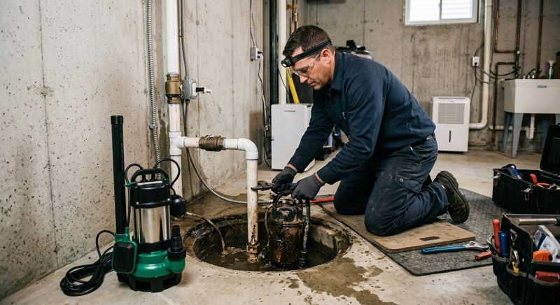 Sump Pump Installation