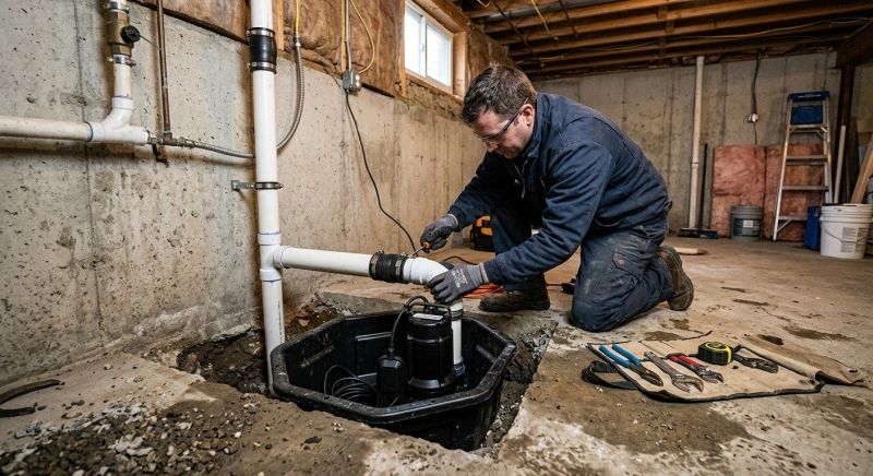 Sump Pump Installation