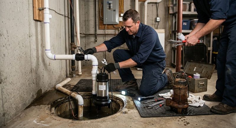 Sump Pump Installation
