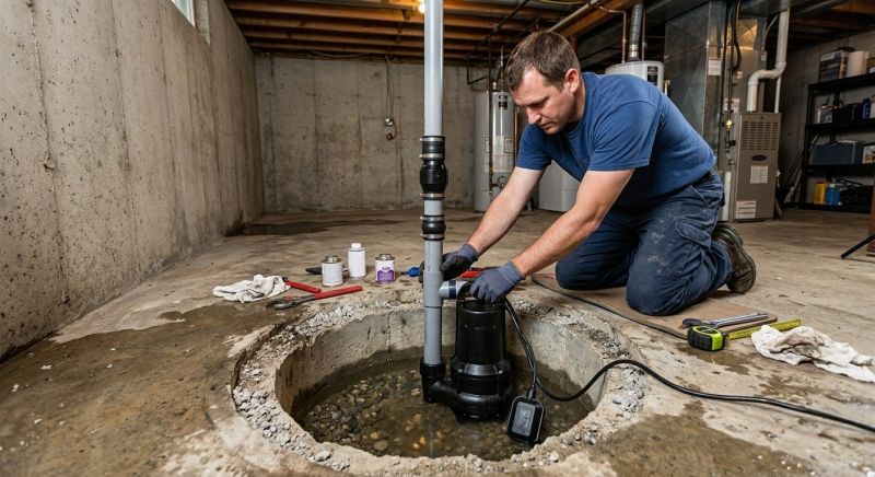 Sump Pump Installation