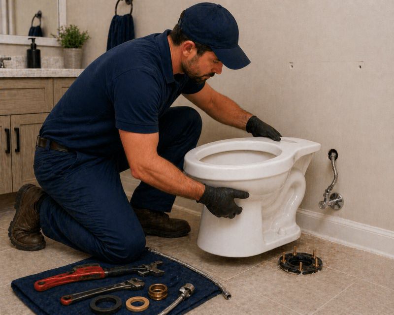 Toilet Installation