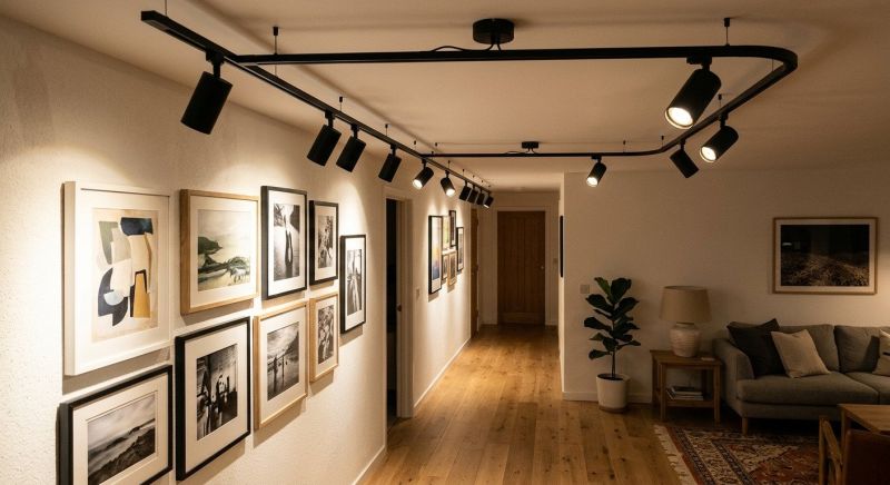 Track Lighting Installation