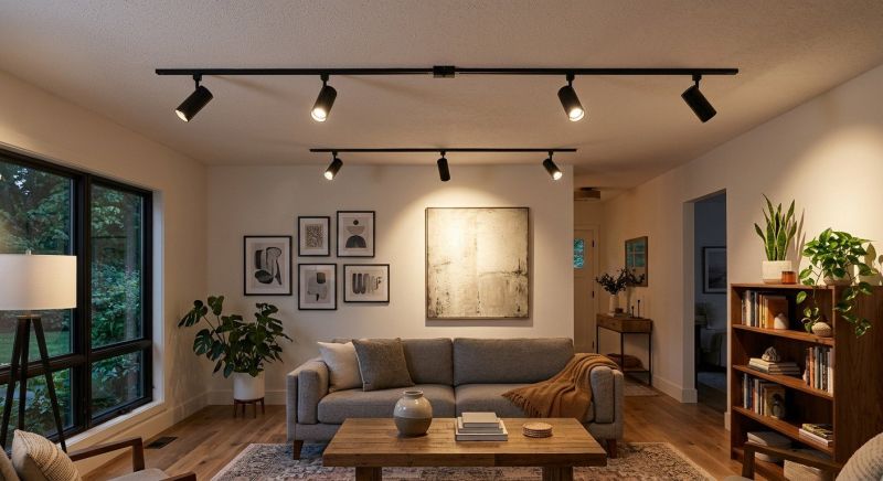 Track Lighting Installation