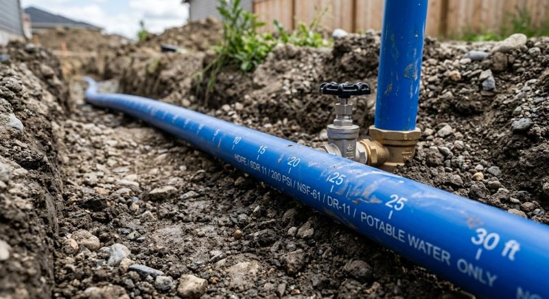 Water Line Installation
