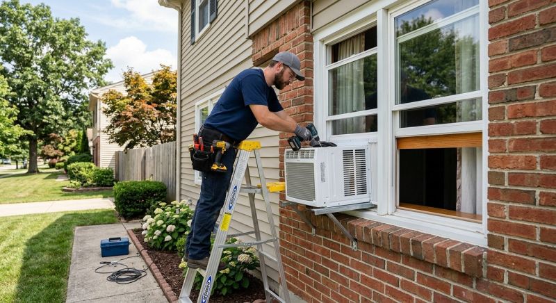 Window Ac Unit Installation